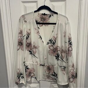 Dynamite Floral Blouse